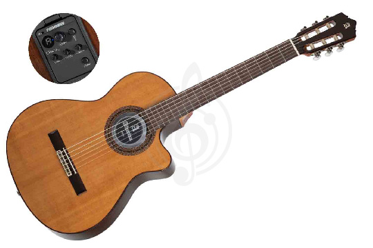Изображение 6.855 Cutaway 3C CW E1 Классическая гитара со звукоснимателем, Alhambra