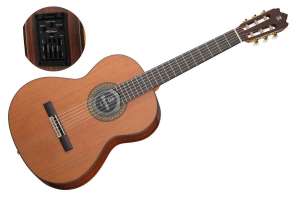 Изображение Alhambra 6.807 Classical Conservatory 4P E2 - Классическая гитара со звукоснимателем