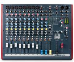 Изображение Allen & Heath ZED60-14FX Микшерный пульт 8 микрофонных /линейных входов, 2 стерео, 60мм фейдеры, USB