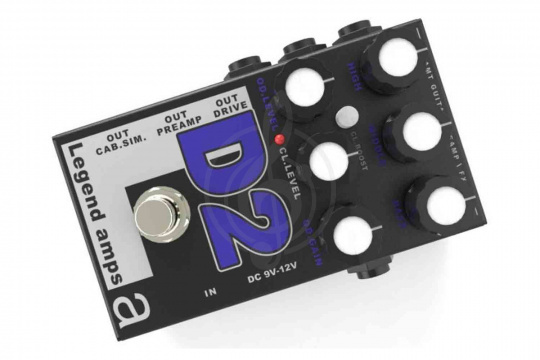 Изображение AMT D2 Legend amps 2 Guitar preamp - гитарный преамп (Diezel)