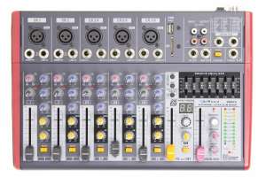 Изображение ART WIZARD 802FX Микшерный пульт 5 моно, 3 стерео