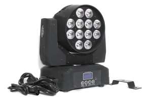 Изображение ART WIZARD Led Wash 12*10W RGBW Вращающаяся светодиодная голова