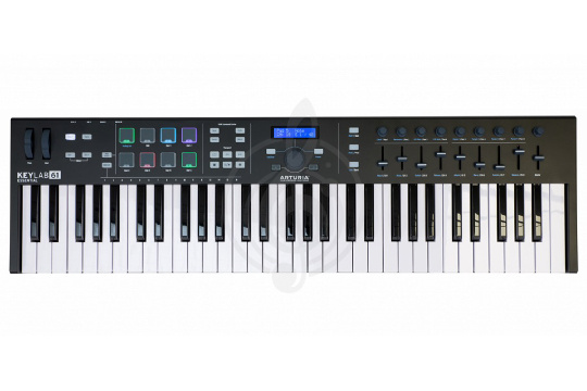 Изображение Arturia KeyLab Essential 61 Black Edition - MIDI-клавиатура