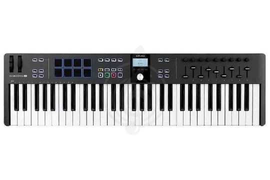 Изображение Arturia KeyLab Essential 61 mk3 Black - Midi-клавиатура