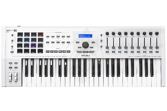 Изображение Arturia KeyLab mkII 49 White - MIDI-клавиатура