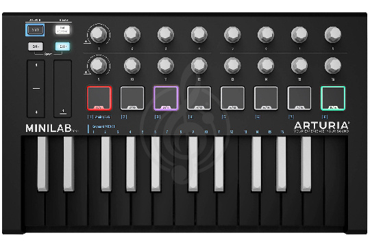 Изображение Arturia MiniLab mkII Inverted - Миди клавиатура