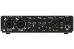 Изображение BEHRINGER UMC204 Аудиоинтерфейс 2x4