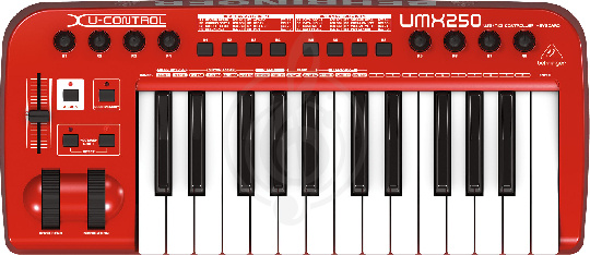 Изображение BEHRINGER UMX250 U-CONTROL - Миди-клавиатура