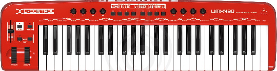 Изображение BEHRINGER UMX490 U-CONTROL - Миди-клавиатура