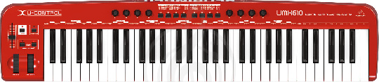 Изображение BEHRINGER UMX610 U-CONTROL - Миди-клавиатура