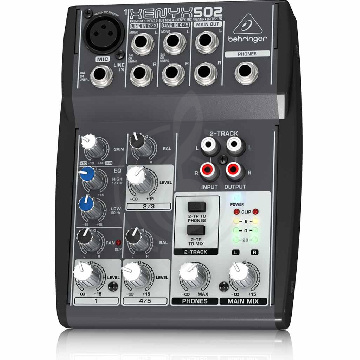 Изображение Behringer Xenyx 502 - аналоговый микшер