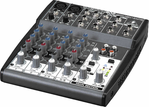 Изображение Behringer Xenyx 802 - аналоговый микшер