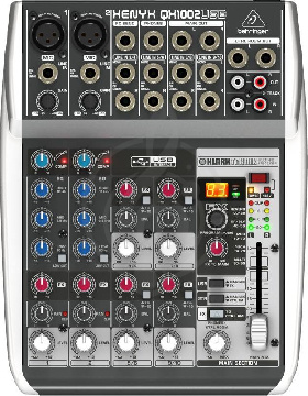 Изображение Behringer XENYX QX1002USB - аналоговый микшер 
