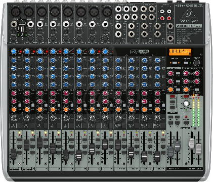 Изображение Behringer Xenyx QX2222USB-EU Микшерный пульт