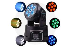 Изображение Big Dipper LM70S - Моторизированный светодиодный мини-прожектор, 7*8Вт