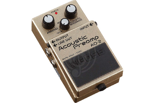 Изображение Boss AD-2 Acoustic Preamp - гитарная педаль, преамп для акустической гитары