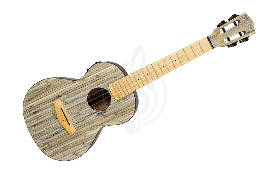Изображение Cascha HH-2317E Bamboo Series Укулеле тенор со звукоснимателем, с чехлом