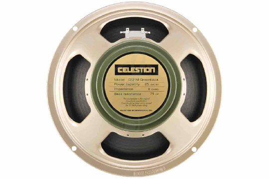 Изображение Celestion T1220BWD G12M Greenback - Динамик 12", 8 Ом, 25 Вт