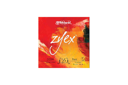 Изображение D'Addario DZ614-4/4M Zyex - Отдельная струна Е/Ми для контрабаса, размер 4/4