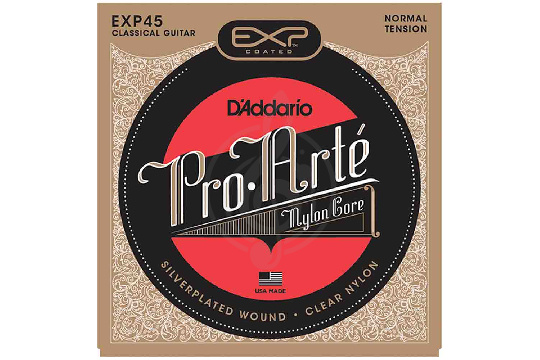 Изображение D'Addario EXP45 CLASSICAL - Струны для классической гитары нейлоновые Normal D`Addario