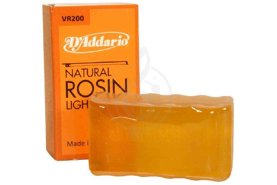 Изображение D`Addario VR200 NATURAL - Канифоль натуральная светлая 