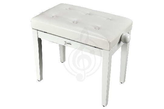 Изображение DEKKO JR-40 WH - Банкетка для пианино или рояля 