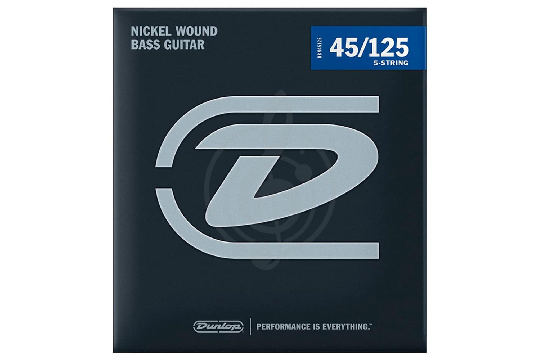 Изображение Dunlop Medium DBN45125 - Комплект струн для бас-гитары