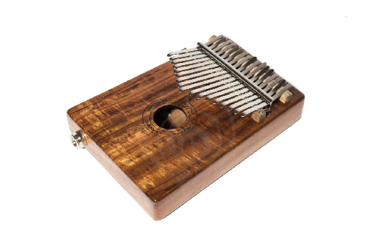 Изображение Eard Mbiro KS-17 EQ - Калимба со звукоснимателем, 17 язычков