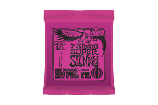 Изображение Ernie Ball 2623 струны для 7-стр эл.гитары 9-52