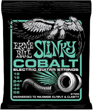 Изображение Ernie Ball 2726 струны для эл.гитары Cobalt Electric Not Even Slinky (12-56)