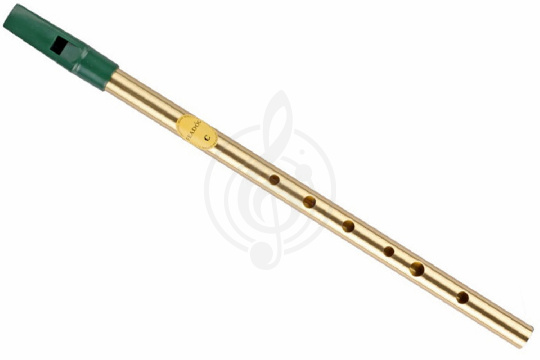 Изображение Feadog Brass C Whistle - Тин Вистл C (До)