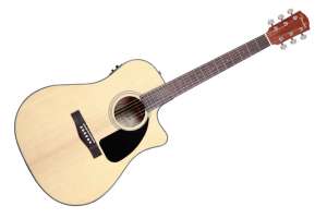 Изображение FENDER CD-60CE DREADNOUGHT NATURAL W/FISHMAN® MINI