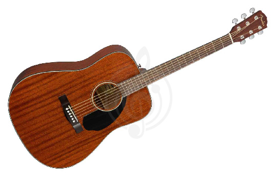Изображение FENDER CD-60S ALL MAH - акустическая гитара, красное дерево, массив, цвет натуральный