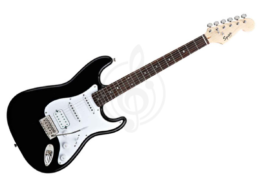 Изображение FENDER SQUIER BULLET STRAT TREMOLO HSS - RW - Black