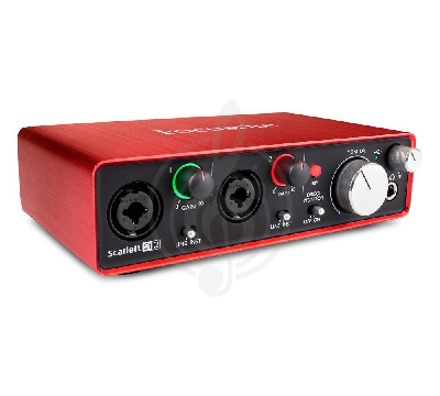 Изображение Focusrite Scarlett 2i2 (2nd GEN) - USB аудиоинтерфейс