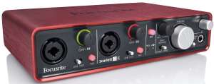 Изображение FOCUSRITE Scarlett 2i4 (2nd GEN) - USB интерфейс с 2 входами, 4 выходами