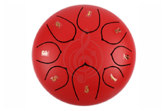 Изображение Foix FTD-68D-RD - Глюкофон, 15см, Ре мажор, красный