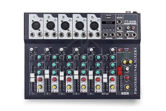 Изображение Foix LBS-F07 - Микшер, 7 каналов