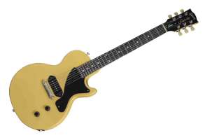 Изображение GIBSON USA LES PAUL JUNIOR SINGLE CUT 2015 GLOSS YELLOW - Электрогитара