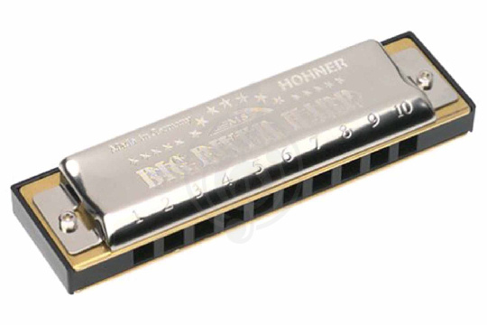 Изображение HOHNER M590056 Big River Harp E-major Губная гармошка