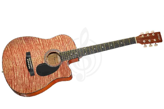 Изображение HOMAGE LF-3800CT-N Фольковая 6-струнная гитара 38" с вырезом.