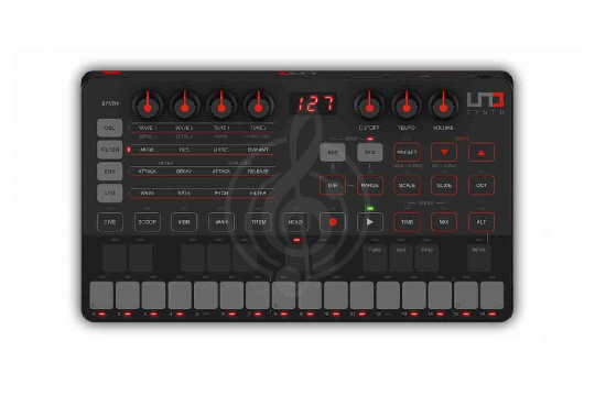 Изображение IK Multimedia UNO-SYNTH - Драм машина (портативный синтезатор)