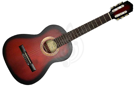 Изображение Кунгурская Акустика K-Red-3/4 - Гитара классическая 3/4