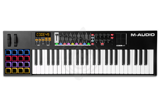 Изображение M-Audio CODE 49 Black - MIDI-клавиатура