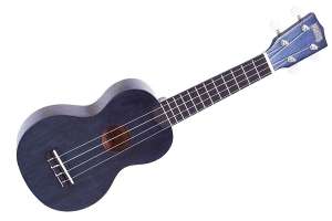 Изображение Mahalo MK1PTBK Укулеле с чехлом, цвет Transparent Black