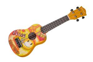 Изображение Mirra UK-300-21-XL - Укулеле сопрано, с рисунком Peace