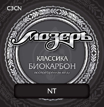 Изображение Мозеръ C3CN - струны для классической гитары, бикарбон/посеребренная медь, среднее натяжение