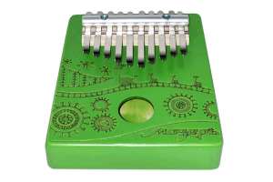 Изображение Мозеръ KMKr-2-GR-NEW Escudo - Калимба резонаторная, 10 язычков