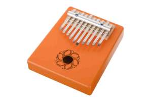 Изображение Мозеръ KMKr-2-OR Escudo - Калимба, резонаторная, 10 язычков, трапеция, оранжевая
