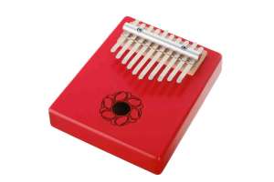 Изображение Мозеръ KMKr-2-R Escudo - Калимба, резонаторная, 10 язычков, трапеция, красная